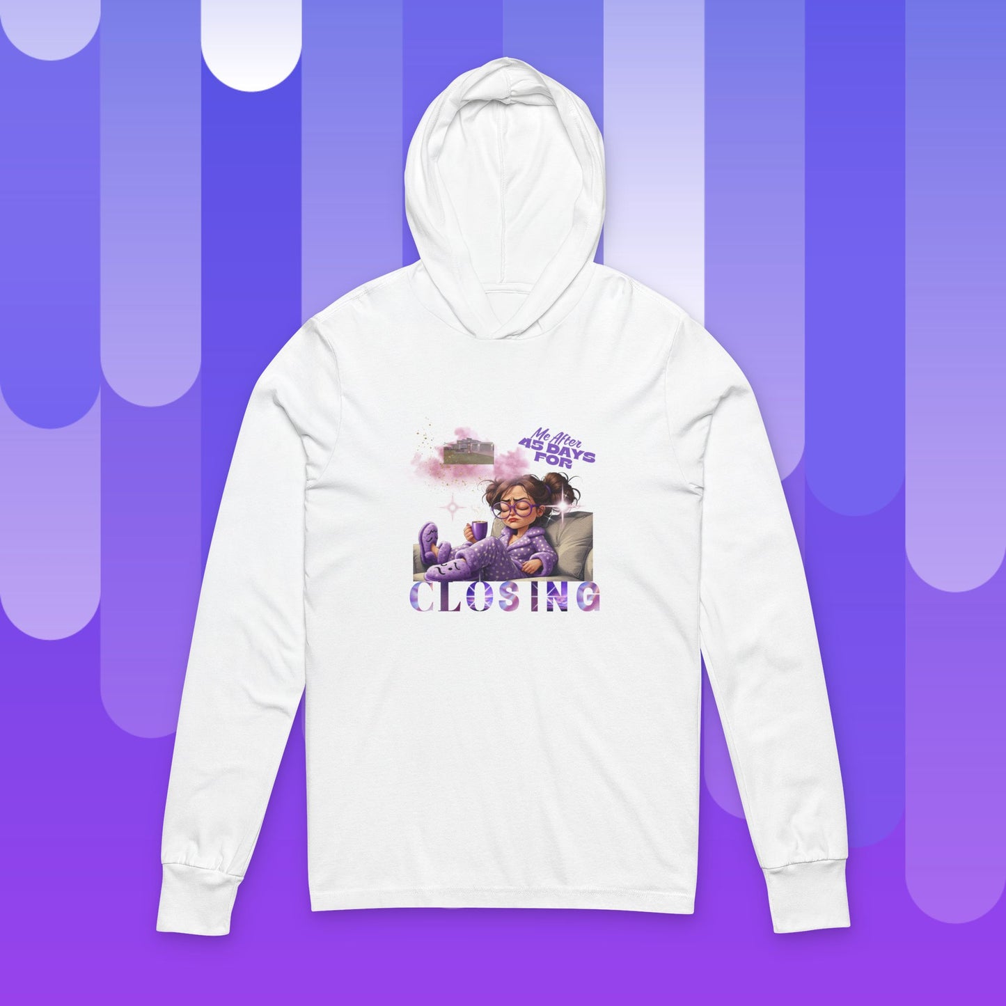 Charming Graphic Hoodie for Real Estate Agents!